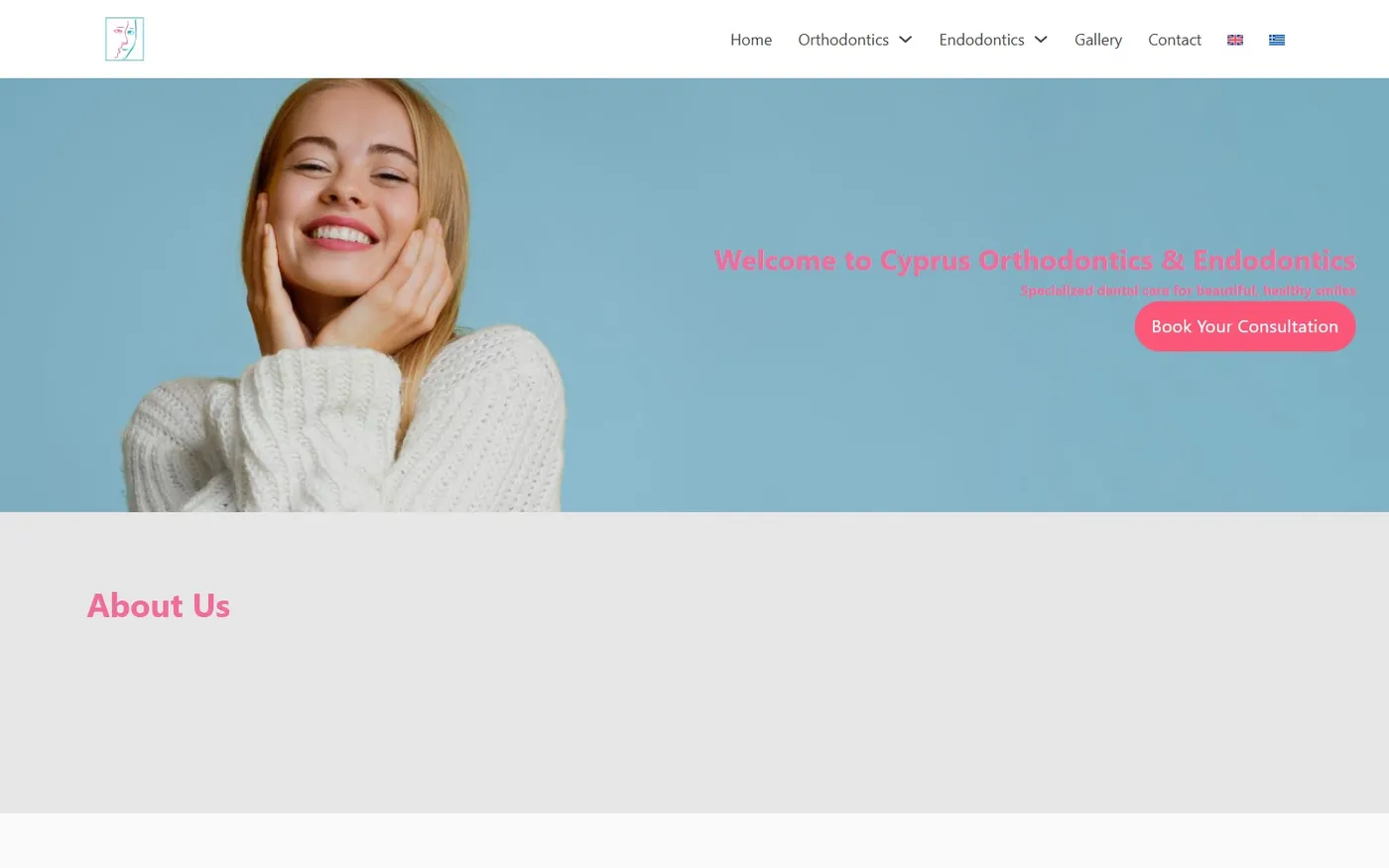 Cyprus Orthodontics & Endodontics website